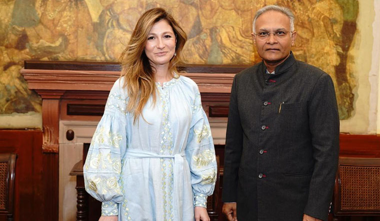 'Hope India will become closer physically and politically', says Ukraine Minister visiting India - Vimarsana News